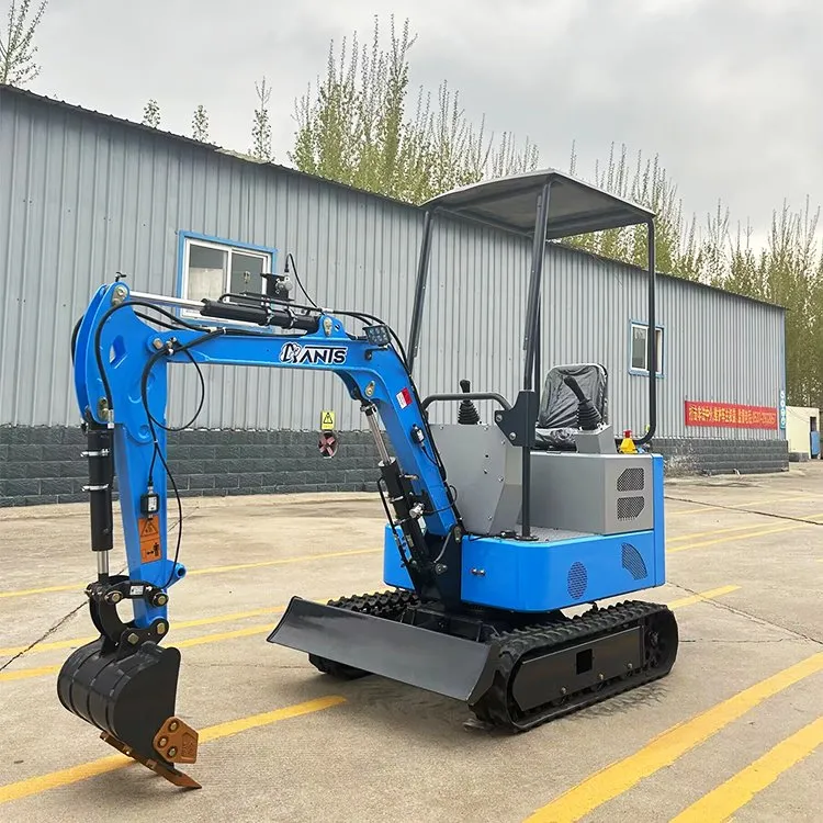 Mini-rupsgraafmachine van 1,5 ton