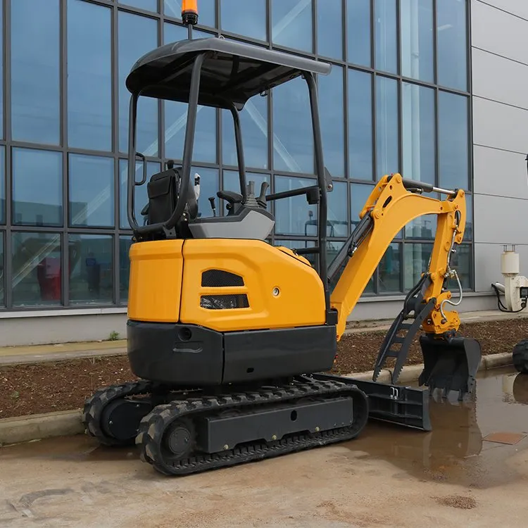 Mini hydraulische graafmachine