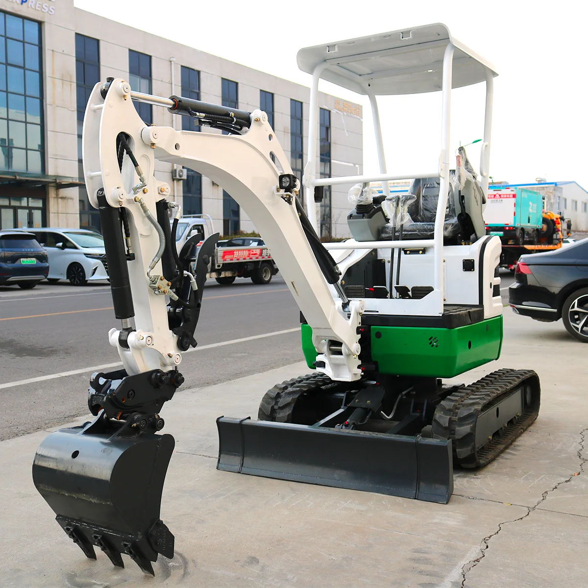 Eco-Vriendelijke graafmachine van 2 ton